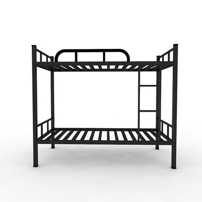 Двухъярусная кровать металла детей цвета сильной черноты спальни Bedbase серая