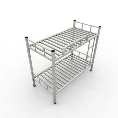 Двухъярусная кровать металла детей цвета сильной черноты спальни Bedbase серая
