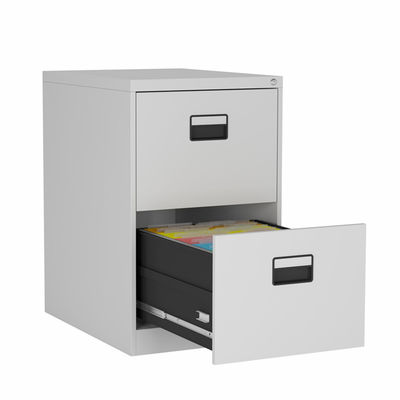 Lockable шкаф памяти файла офиса 2 ящиков с простой ручкой